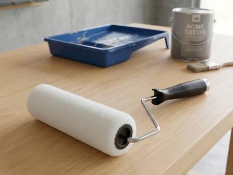 Rulo bông dùng cho sơn nước góc mỏng trên bề mặt phẳng Rulo bông dùng cho sơn nước góc mỏng trên bề mặt phẳng
