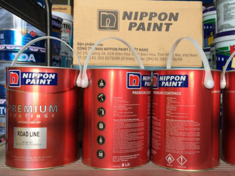 Sơn công nghệp Nippon chuyên dụng cho bề mặt kim loại và bê tông Sơn công nghệp Nippon chuyên dụng cho bề mặt kim loại và bê tông