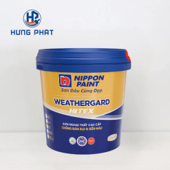 Sơn ngoại thất Nippon WeatherGard Hitex chống bám bụi và bền màu