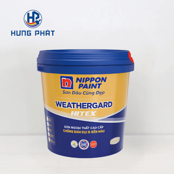 Sơn ngoại thất Nippon WeatherGard Hitex chống bám bụi và bền màu Sơn ngoại thất Nippon WeatherGard Hitex chống bám bụi và bền màu