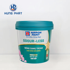 Sơn Nippon Odour-less bóng sang trọng và lau chùi dễ dàng
