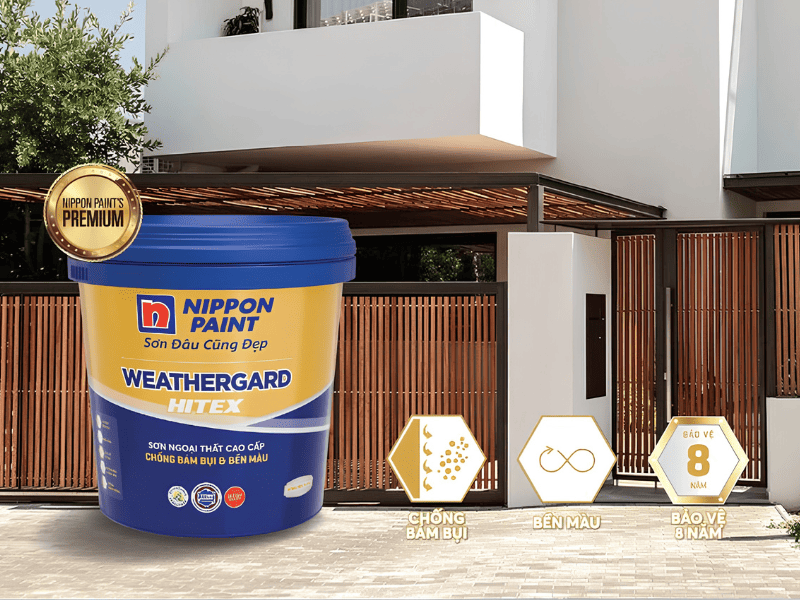 Dòng sơn này nổi bật với khả năng bền màu và hạn chế bụi bẩn bám trên bề mặt Dòng sơn này nổi bật với khả năng bền màu và hạn chế bụi bẩn bám trên bề mặt