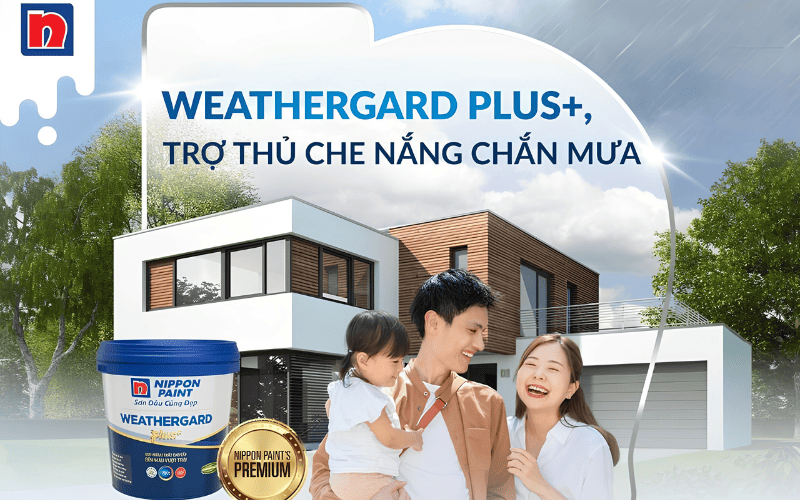 Dòng sơn này nổi bật với khả năng chống chịu thời tiết và hạn chế bám bụi trên bề mặt