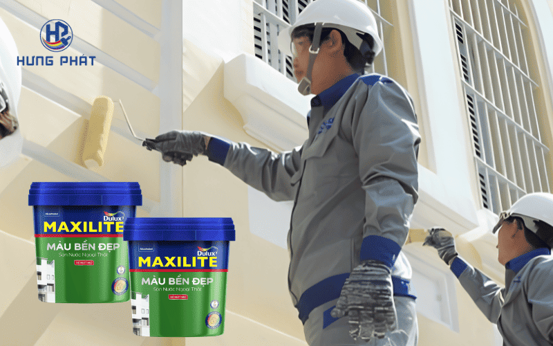 Sơn Maxilite M60 giúp hoàn thiện màu sắc đồng đều cho tường ngoại thất Sơn Maxilite M60 giúp hoàn thiện màu sắc đồng đều cho tường ngoại thất