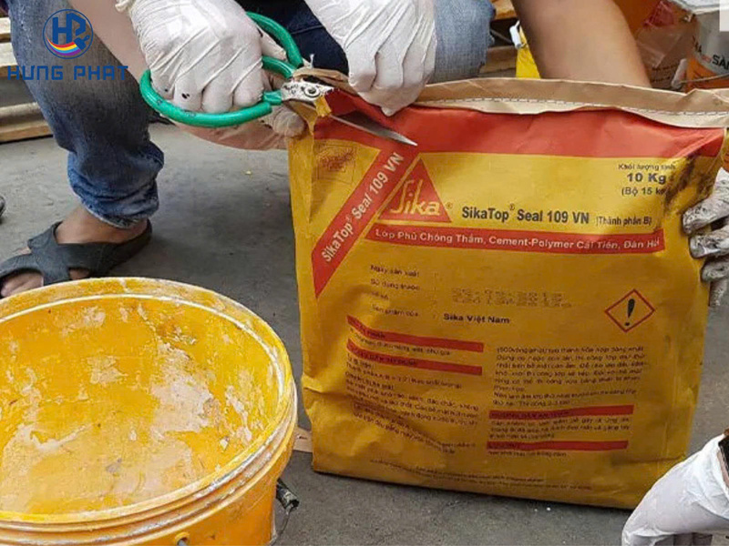 Hướng dẫn thi công vữa chống thấm SikaTop-109 Seal VN