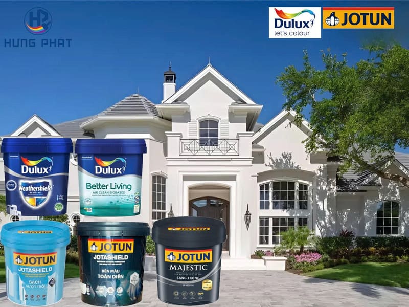 Nên chọn sơn Dulux hay Jotun theo nhu cầu và loại công trình? Nên chọn sơn Dulux hay Jotun theo nhu cầu và loại công trình?