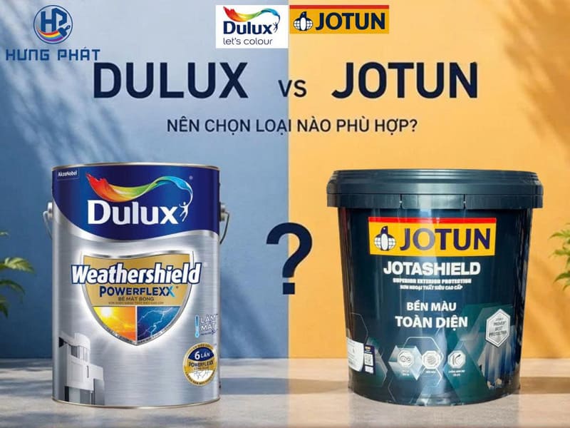 Dòng sơn ngoại thất siêu cao cấp của Dulux có độ phủ lý thuyết nhỉnh hơn Jotun Dòng sơn ngoại thất siêu cao cấp của Dulux có độ phủ lý thuyết nhỉnh hơn Jotun