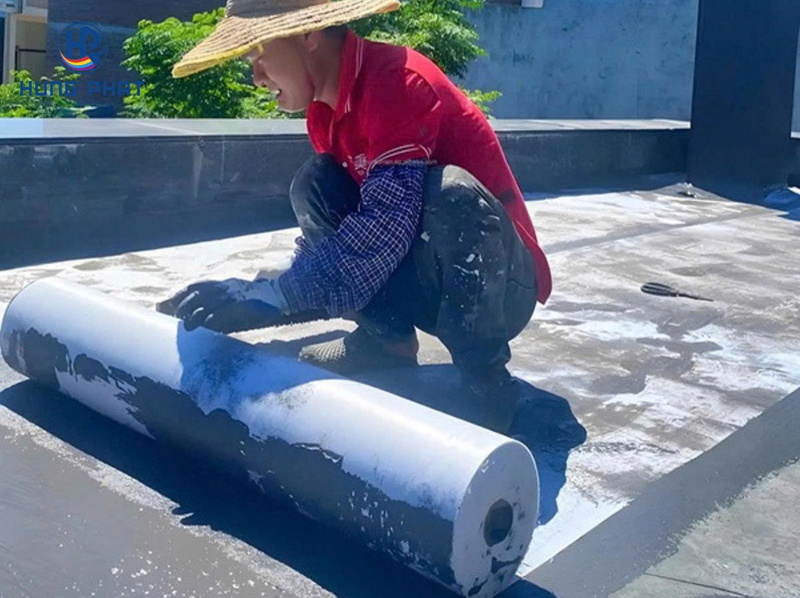 Thi công màng chống thấm PPE 3 lớp