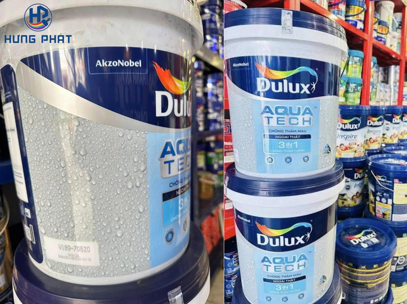 Bao bì chất chống thấm Dulux Aquatech 3in1 Bao bì chất chống thấm Dulux Aquatech 3in1