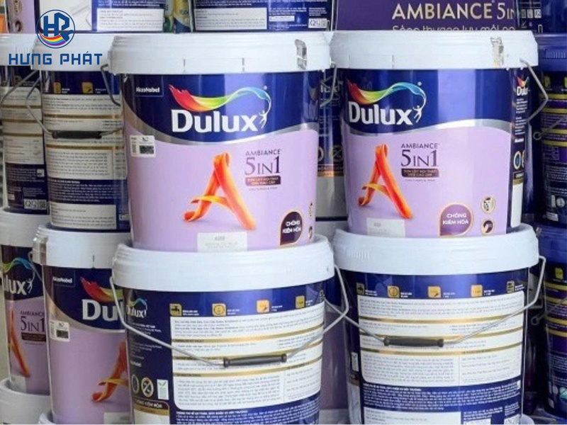 Hình ảnh bao bì sơn Dulux Ambiance Hình ảnh bao bì sơn Dulux Ambiance