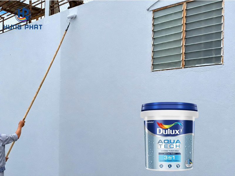 Ứng dụng thực tế của chất chống thấm màu cao cấp Dulux Aquatech 3in1 Ứng dụng thực tế của chất chống thấm màu cao cấp Dulux Aquatech 3in1