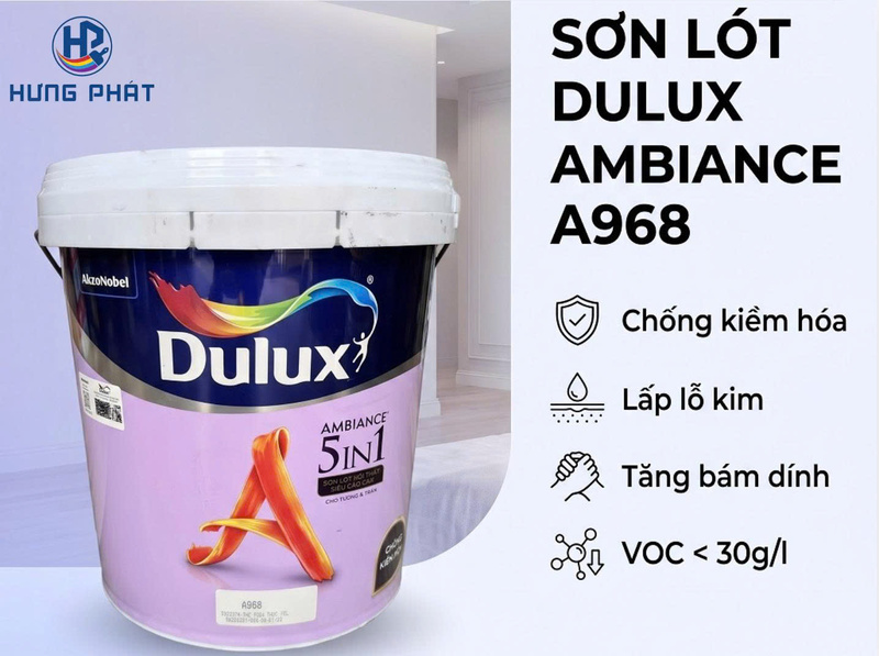 Ưu điểm nổi bật của sơn lót nội thất Siêu Cao Cấp Dulux Ambiance Ưu điểm nổi bật của sơn lót nội thất Siêu Cao Cấp Dulux Ambiance