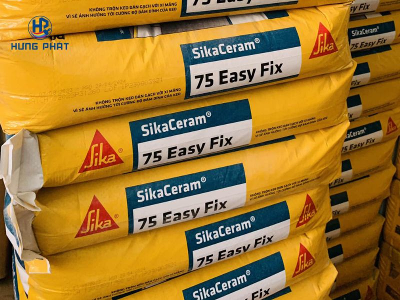 Keo dán gạch SikaCeram-75 Easy Fix chính hãng tại Sơn Hưng Phát Keo dán gạch SikaCeram-75 Easy Fix chính hãng tại Sơn Hưng Phát