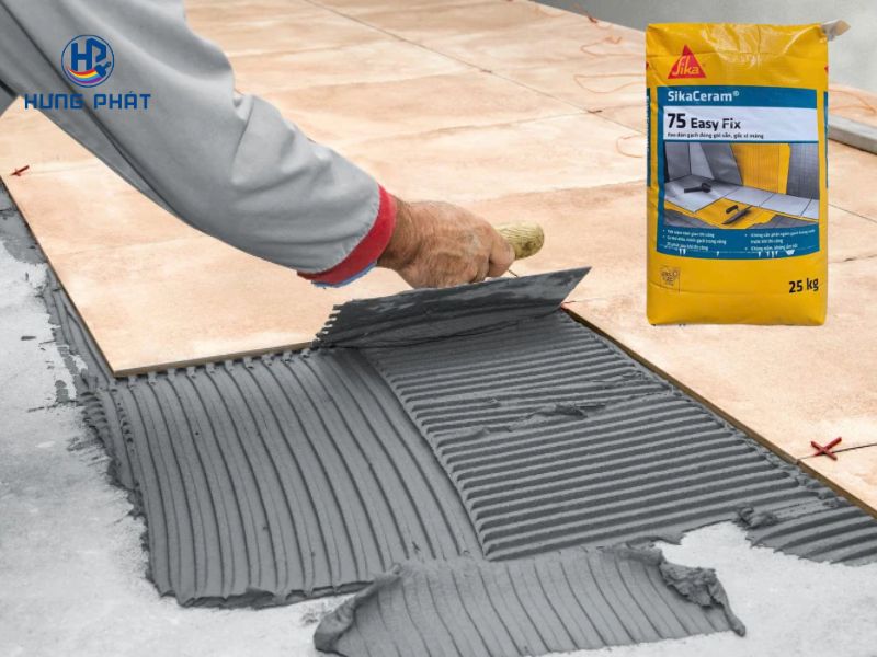 Ưu điểm nổi bật của keo dán gạch SikaCeram-75 Easy Fix Ưu điểm nổi bật của keo dán gạch SikaCeram-75 Easy Fix